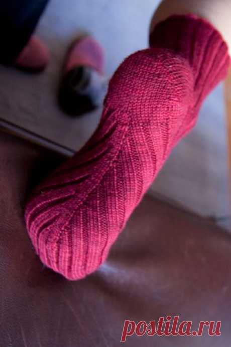 Новый способ вязания носков