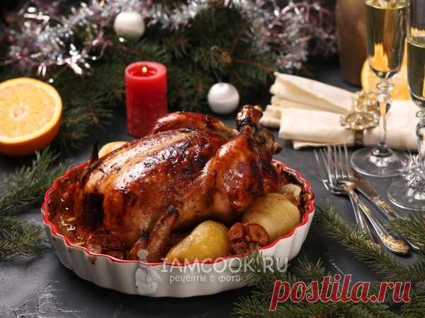 Курица в медово-апельсиновом соусе в духовке — рецепт с фото Простой рецепт мягкой и сочной запечённой курочки для праздничного новогоднего стола.