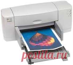 Принтер струйный Hewlett Packard DeskJet 840C -> Компьютерная периферия -> Бытовая техника и электроника