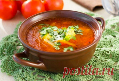 Самый известный грузинский суп — суп харчо с говядиной