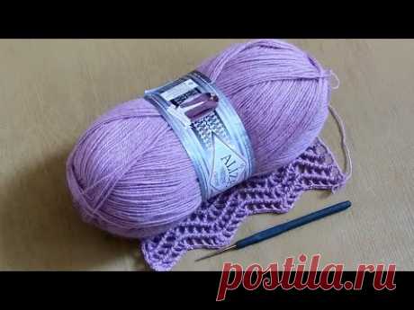 FARKLI ZİKZAK MODELİ✓ÇEYİZLİK YELEK MODELİ✓Crochet knitting pattern