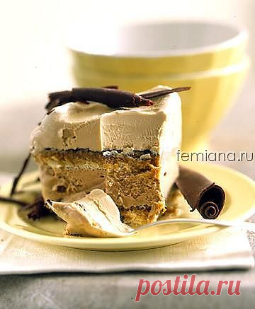 Торт "Кофе с шоколадом" без выпечки | FEMIANA