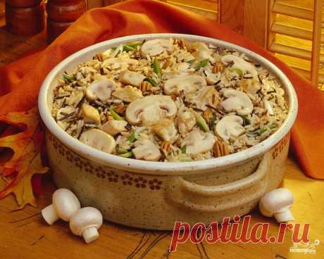Постный плов с грибами - пошаговый рецепт с фото на Повар.ру