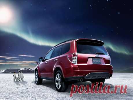 Subaru Forester модель 2008 года 1024 x 768 wallpaper