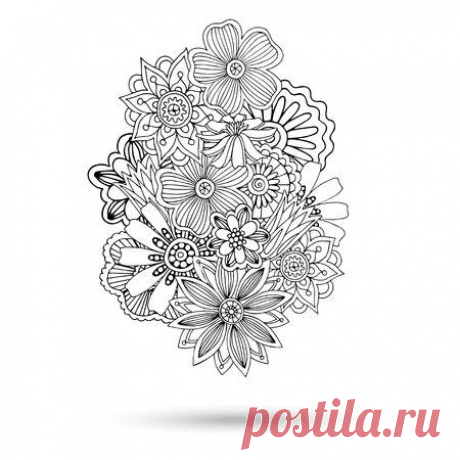 Henna Paisley Mehndi Abstract Floral Vector Illustration Element. Colored Version. Series of Doodle Design Element #11. 123RF - Миллионы стоковых фото, векторов, видео и музыки для Ваших проектов.