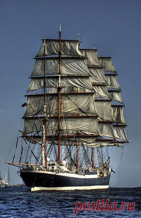 Four-Masted Barque &quot;Sedov&quot; | Nautical. Ships.
