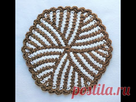 01 Tunisian Crochet Tutorial - Like Knitting - Short Rows Part 1 - Cheryl Dee Crochet