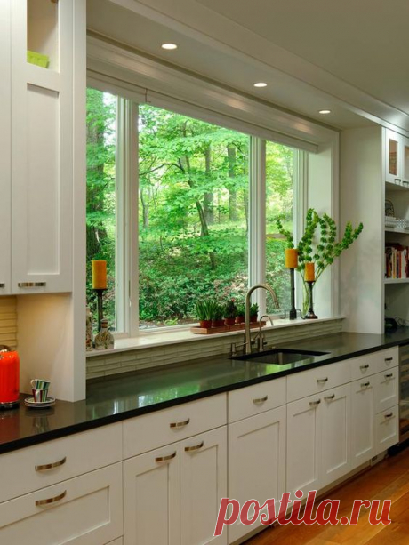 79 Beautiful Kitchen Window Options and Ideas