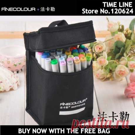 new Color Set Sketch Art Marker Pen Double tips For Artist Manga Graphic With free Bag cheap than Copic marker free shipping-in Art Markers from Office &amp; School Supplies on Aliexpress.com | Alibaba Group