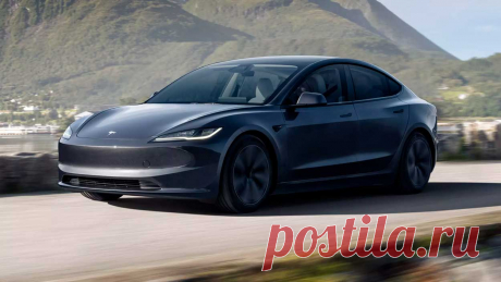 Tesla Model 3 2024: интерьер, экстерьер, цена, фото