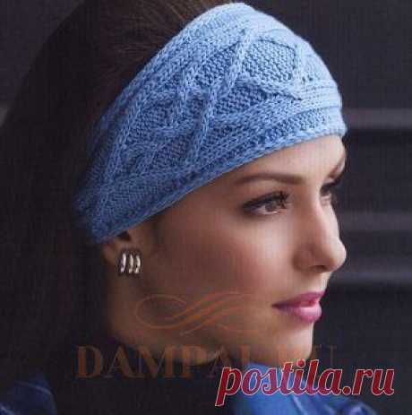 Повязка на голову с косами | DAMские PALьчики. ru