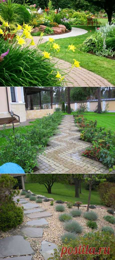 12 садовых дорожек для разных стилей ландшафта