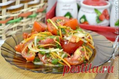👌 Закуска из помидоров с чесноком и луком, рецепты с фото