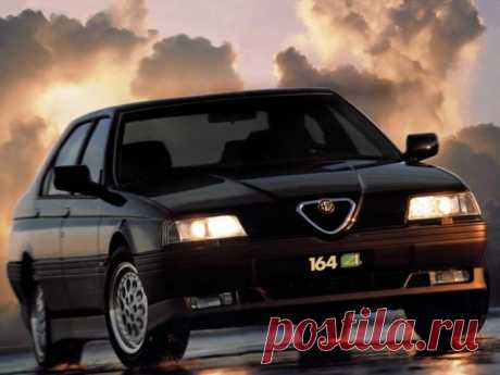 Alfa Romeo 164. Итальянский бизнес класс 90х (8 фото) | Чёрт побери