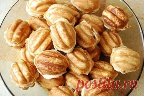 Как приготовить те самые орешки со сгущенкой  - рецепт, ингредиенты и фотографии