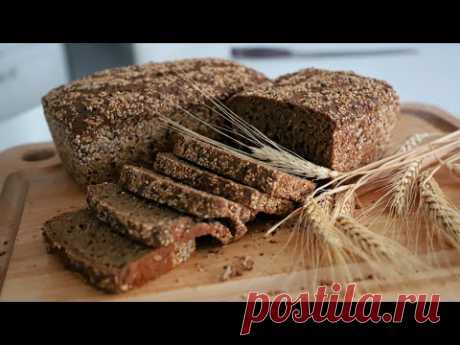 Мой Фирменный Ржаной Гречневый Хлеб на Закваске | Хлеб с Семечками | Рецепт от Эгине - Heghineh