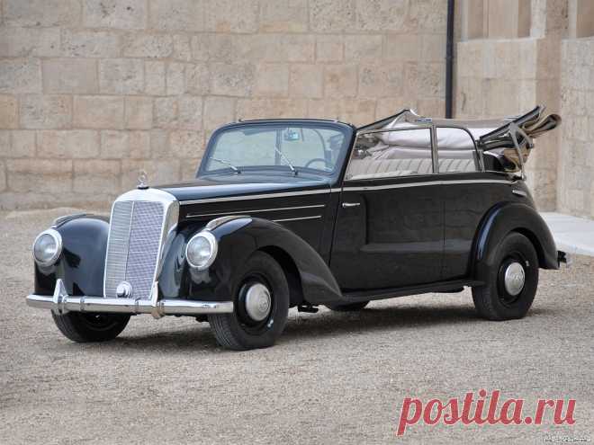 Mercedes-Benz 220 Cabriolet B (w187) 1951г