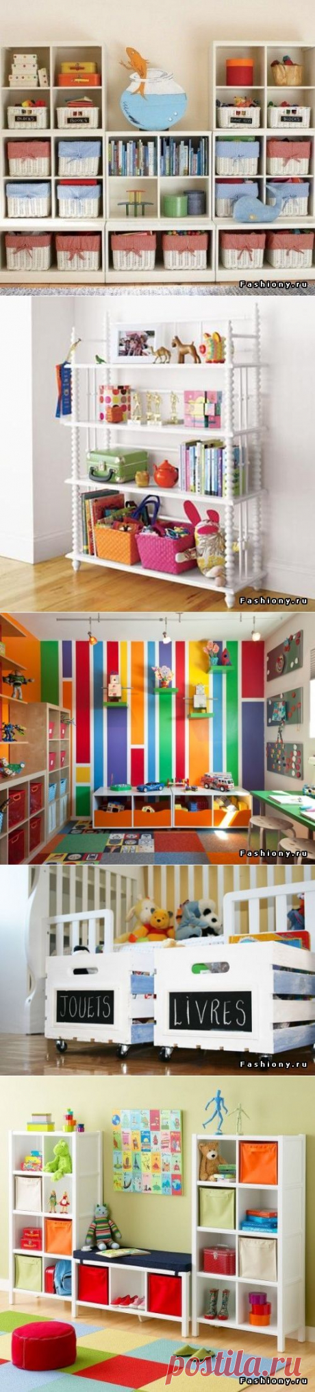 Идеи организации пространства для детской комнаты. Часть 1