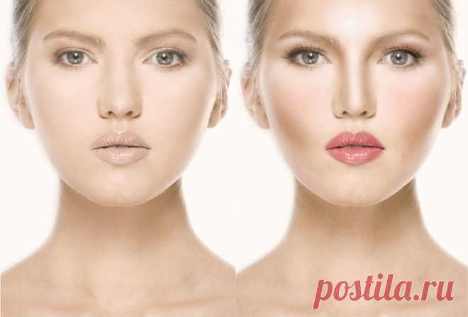 Как с помощью макияжа сделать лицо стройнее / Все для женщины