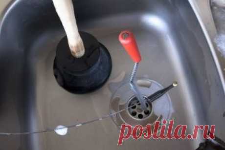3 способа прочистить засор в сливе раковины и ванны / Домоседы