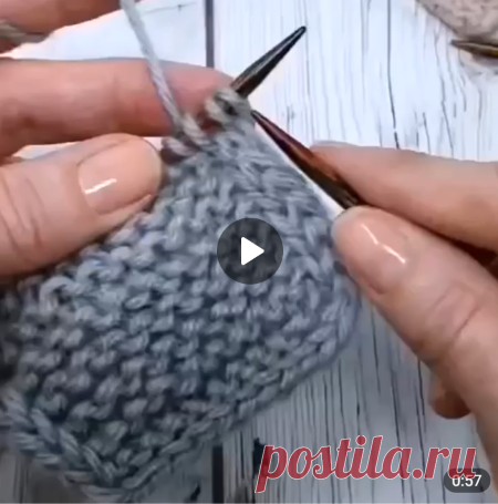 Аккуратно, а главное - просто, формируем угол изделия 👍

#вязание • #угол