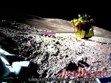 Япония на Луне: итоги миссии SLIM и снимки поверхности | Земля и Вселенная | Дзен
