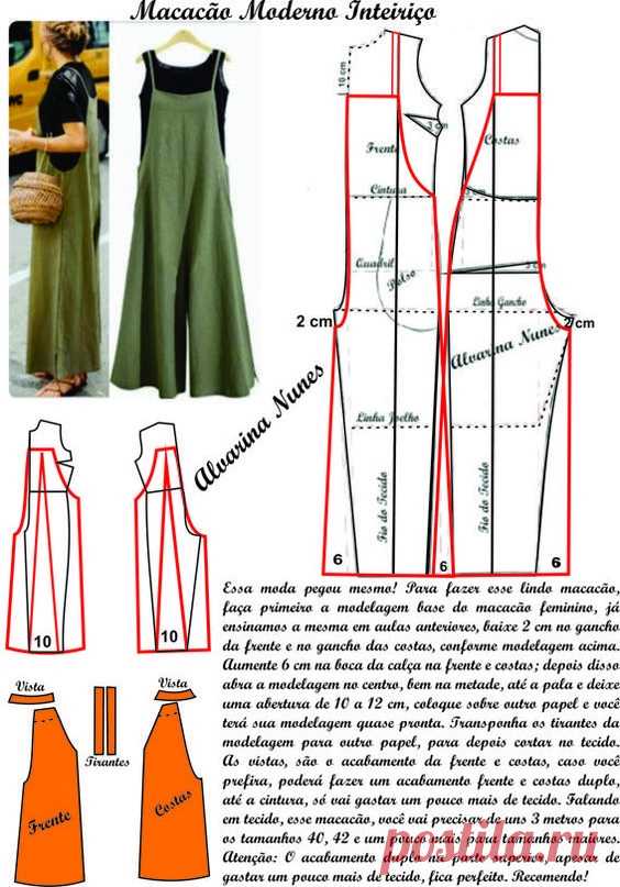 Очень просторные летние комбинезоны. Идеи и выкройки