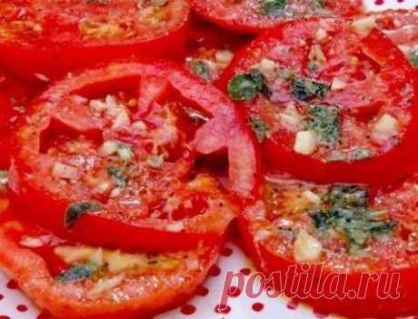Маринованные помидоры по-итальянски за 30 минут | Мамам, женщинам, бабушкам и очень любознательным.
