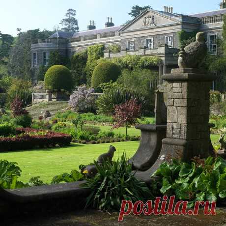 Mount Congreve Gardens (Ирландия, графство Уотерфорд, Kilmeaden).