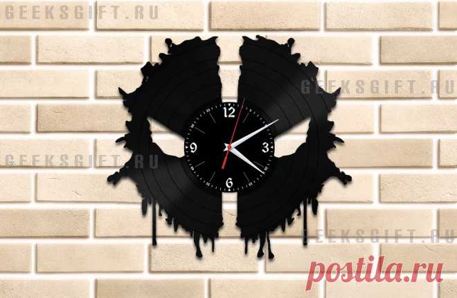 Необычный подарок: Часы из виниловой пластинки - Deadpool