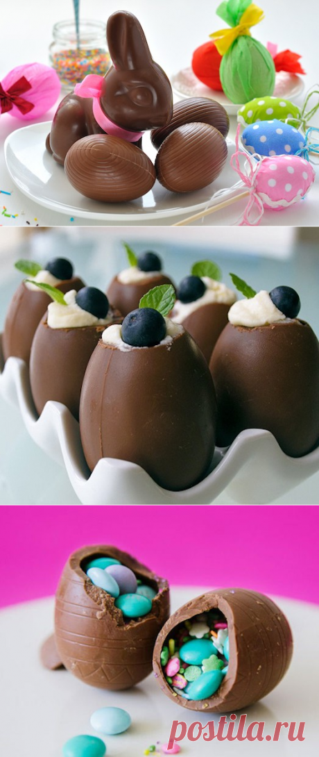 Попробуйте сделать шоколадные яйца — отличный десерт для вашего дома!