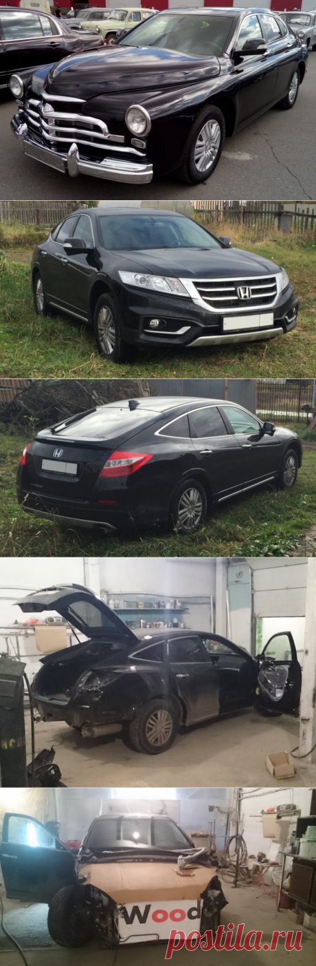 Honda Crosstour в облике ГАЗ М-20 &quot;Победа&quot;