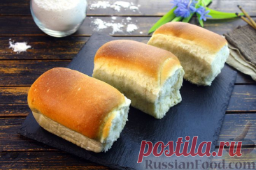 Рецепт: Слоистый молочный хлеб на RussianFood.com
