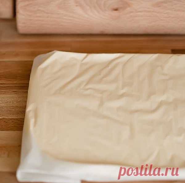 Слоеное тесто – французский рецепт в домашних условиях