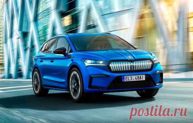 Электрический кроссовер Skoda Enyaq SportLine iV 2021