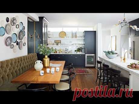 Interior Design — An Open-Space Kitchen With Eclectic Style
