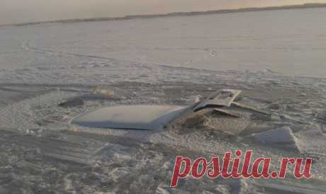 В СКО «Нива» с рыбаками провалилась под лед (ФОТО)
