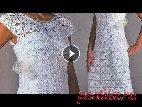 Интересные платья крючком со схемами и описанием -  Interesting crochet dresses with diagrams NEW Videos Daily! Please SUBSCRIBE! ПОСМОТРИ, КАКАЯ КРУТАЯ ЖЕНСКАЯ ОДЕЖДА ПО НИЗКИМ ЦЕНАМ С БЕСПЛАТНОЙ ДОСТАВКОЙ!!! - #howtomakecrochet #howtocrochetb...