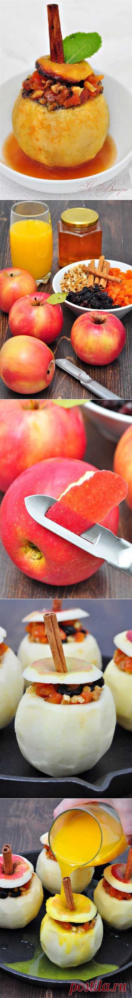Как приготовить яблоки молодильные запеченные! - рецепт, ингридиенты и фотографии