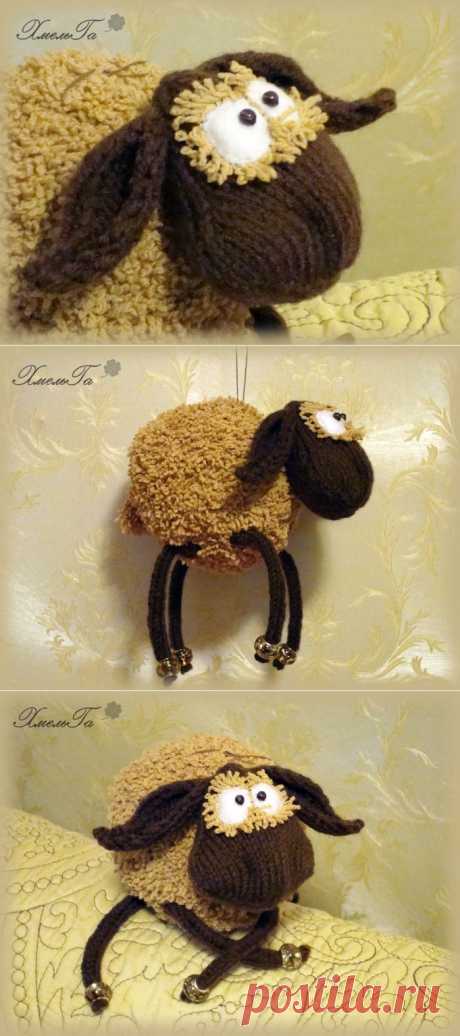 Легкая сумасшедшинка или вязаная овечка CRAZY от Ольги Лубовой (ХмельГа)
