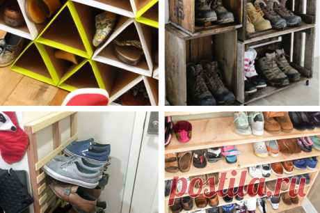 Подборка мастер-классов по созданию обувницы своими руками Публикуем 5 интересных инструкций о том, как сделать обувницу самостоятельно.