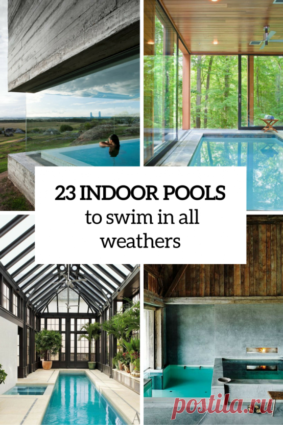 23 Amazing Indoor Pools To Enjoy Swimming At Any Time - DigsDigs