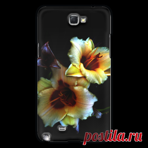 Чехол для Samsung Galaxy Note 2 Лилии #545069 в Москве, цена 1 470 руб.: купить чехол для Samsung Galaxy Note/Note 2 с принтом от Anstey в интернет-магазине