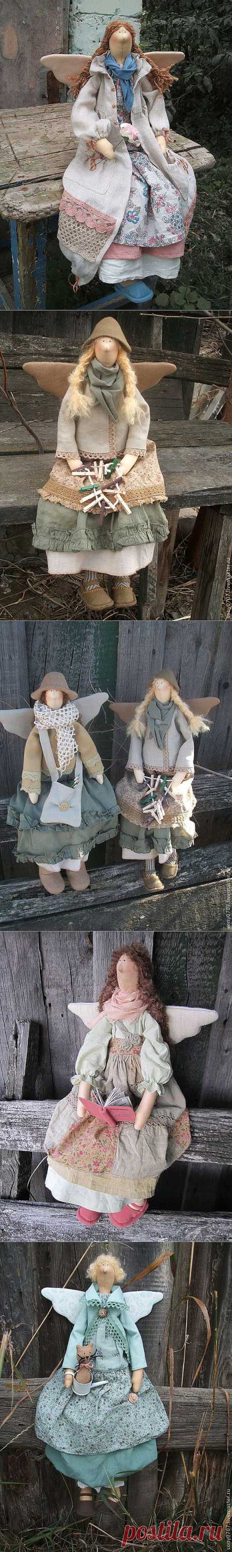 Интерьерные куклы Тильды в стиле Бохо от мастера Виктории Бондарь.