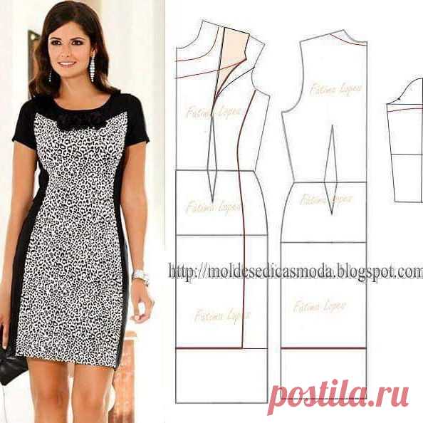 http://moldesdicasmoda.com/transformacao-de-vestido36/ #moldes #moda  #modafeminina #fashionistas #fashionstyle #fashion #fashion | платья |  Постила