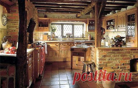 Дизайн интерьера кухни на даче, фото - Интернет-журнал Inhomes