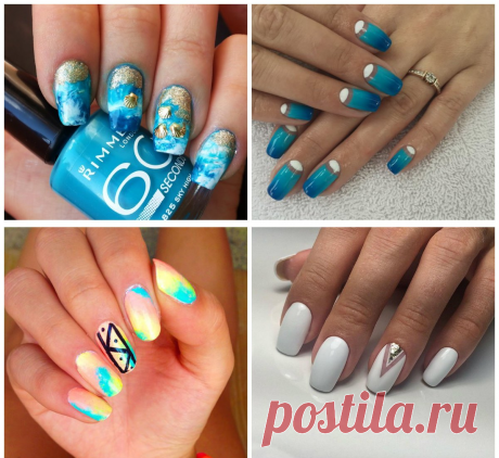Summer nails 2018: fashionable trends of summer 2018 nail colors