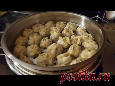 МАНТЫ - Старинный узбекский рецепт, впервые на интернете - YouTube