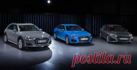 Audi A4 2020 – модернизированное семейство Ауди А4 пятого поколения - цена, фото, технические характеристики, авто новинки 2018-2019 года