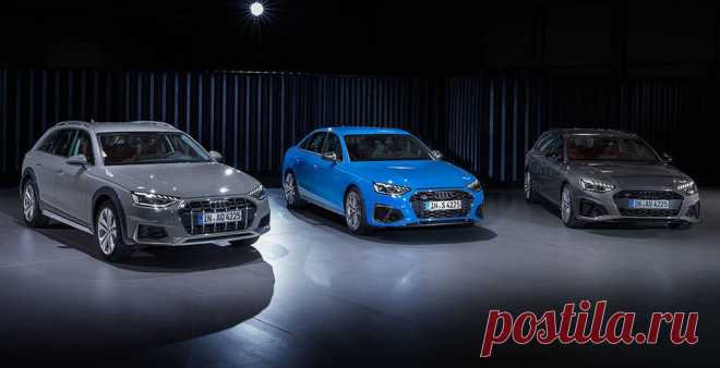 Audi A4 2020 – модернизированное семейство Ауди А4 пятого поколения - цена, фото, технические характеристики, авто новинки 2018-2019 года